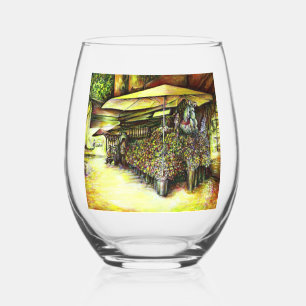 Taken the Possession of Optices Stemless Wine Glass