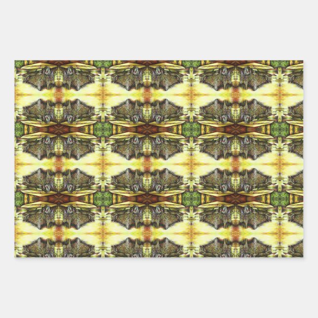 Taken the Possession of Optices Wrapping Paper Sheet (Front)