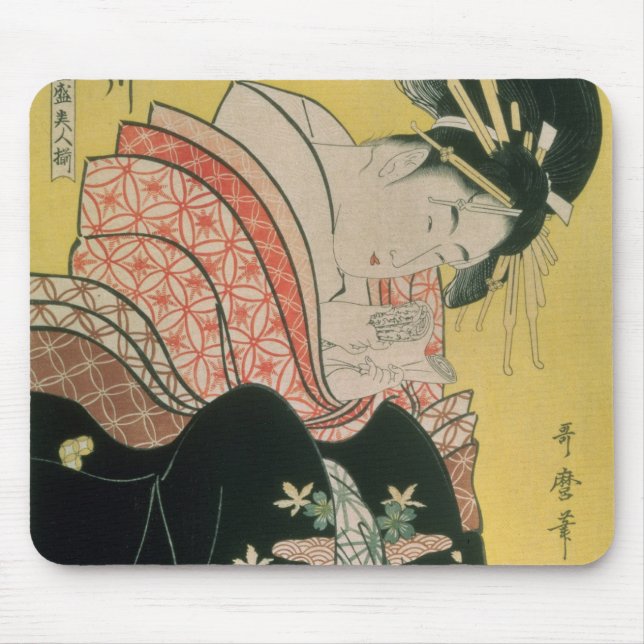 Takigawa from the Tea-House, Ogi Mouse Pad (Front)