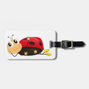"TAKIN' IT EASY" LADYBUG LUGGAGE TAG