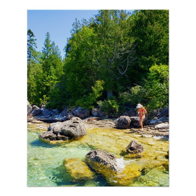 Taking  a Dip Poster (Front)