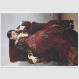 Taking a rest, Ilya Repin Tissue Paper