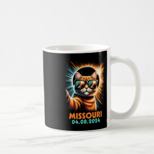 Taking A Selfie Total Solar Eclipse 2024 Missouri  Coffee Mug