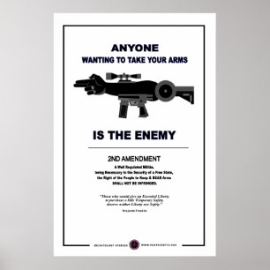Taking Arms - 2nd Ammendment Poster