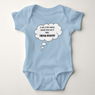Taking Candy From A Baby Funny Retort Baby Bodysuit