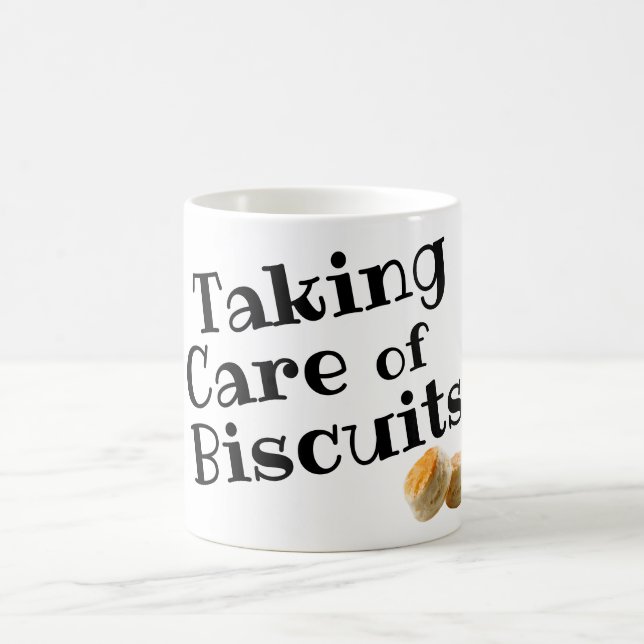 Taking Care of Biscuits Coffee Mug (Center)