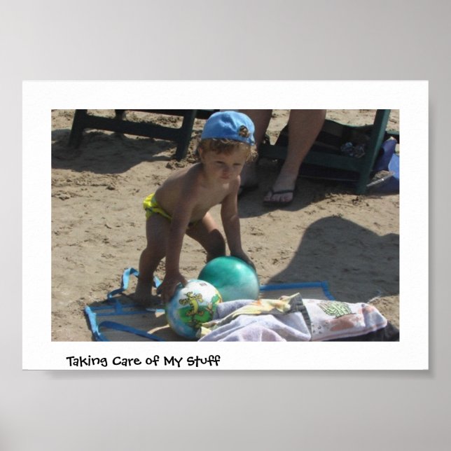 Taking Care of My Stuff Poster (Front)