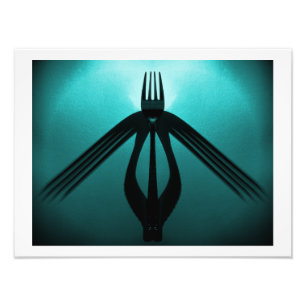 Taking Flight (Cutlery Abstract) Photo Print