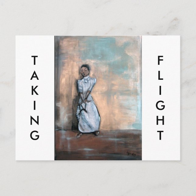 "Taking Flight":  Horizontal Postcard (Front)