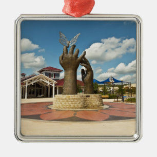 Taking Flight sculpture Metal Tree Decoration