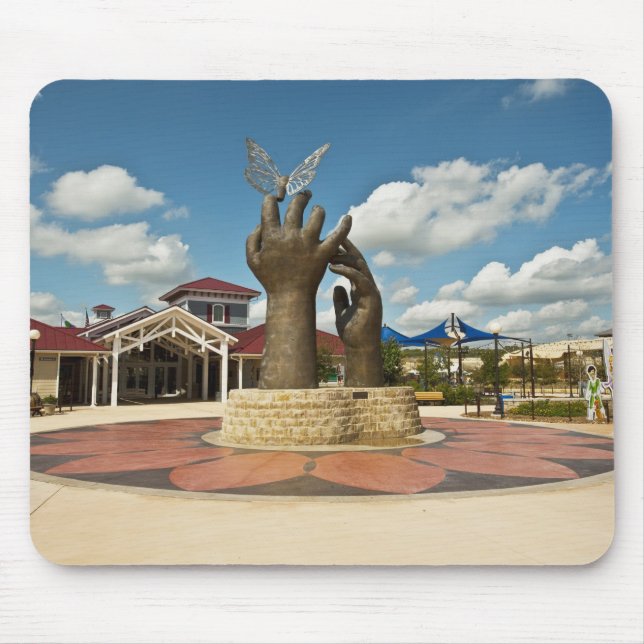 Taking Flight sculpture Mouse Pad (Front)