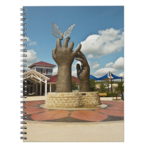 Taking Flight sculpture Spiral Notebook