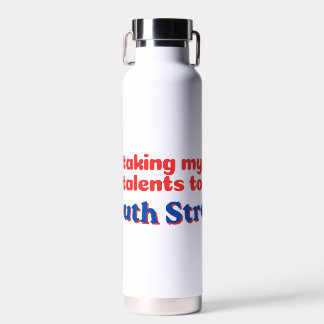 Taking My Talents to South Street | Philly bball Water Bottle