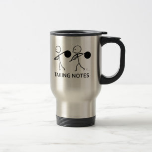 Taking Notes Travel Mug
