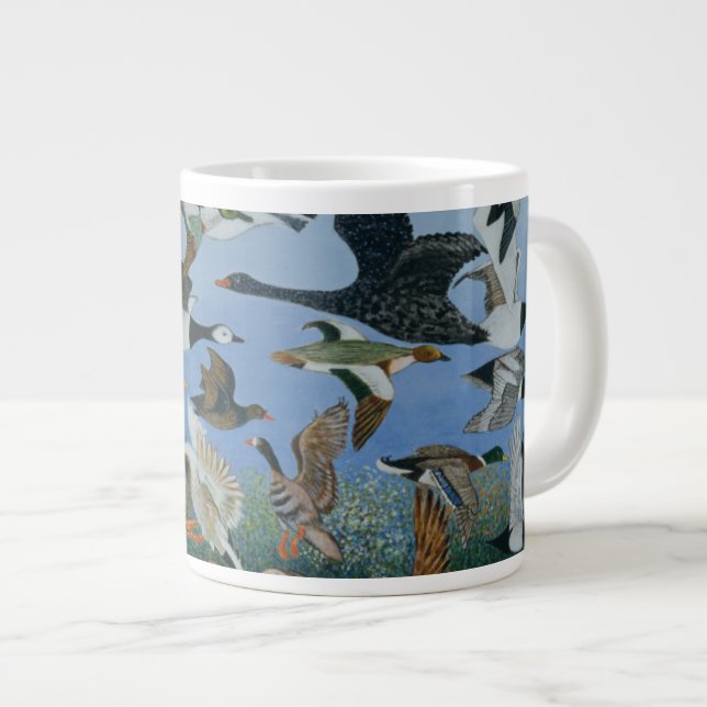 Taking Off 1996 Large Coffee Mug (Front Right)