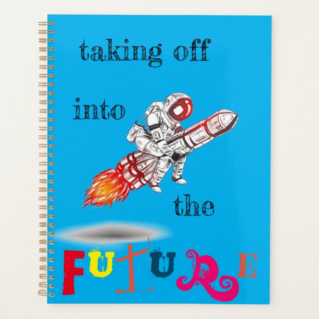 Taking Off into the Future  Planner (Front)