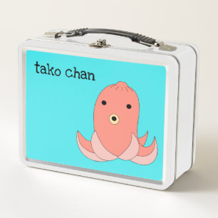Tako chan metal lunch box
