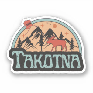 Takotna, Alaska Sticker