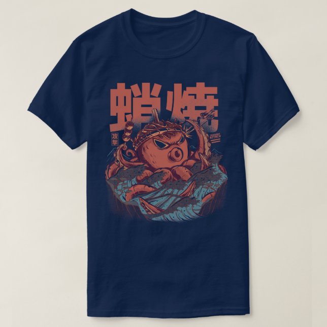 Takoyaki Attack  T-Shirt (Design Front)