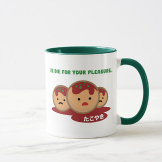 Takoyaki Mug (Green Handle)