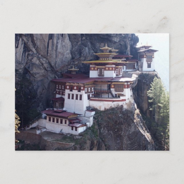 Taktshang Monastery, Paro, Bhutan Postcard (Front)