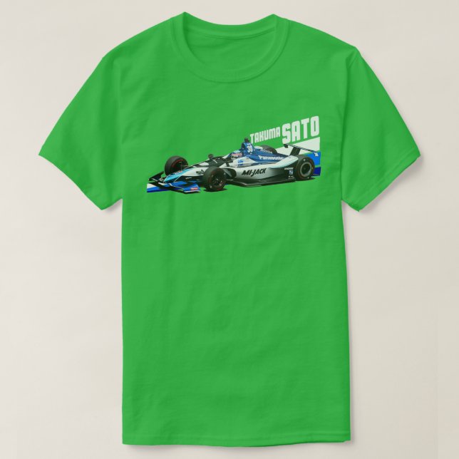 Takuma Sato 2018 dark colors T-Shirt (Design Front)