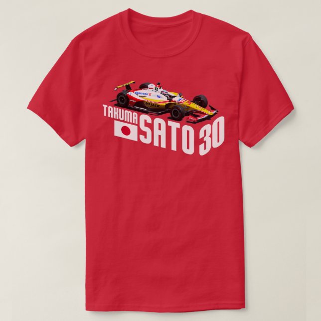 Takuma Sato 2019 experimental T-Shirt (Design Front)