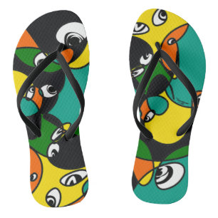 TAKUROMAN「Friends 」 ビーチサンダル Jandals