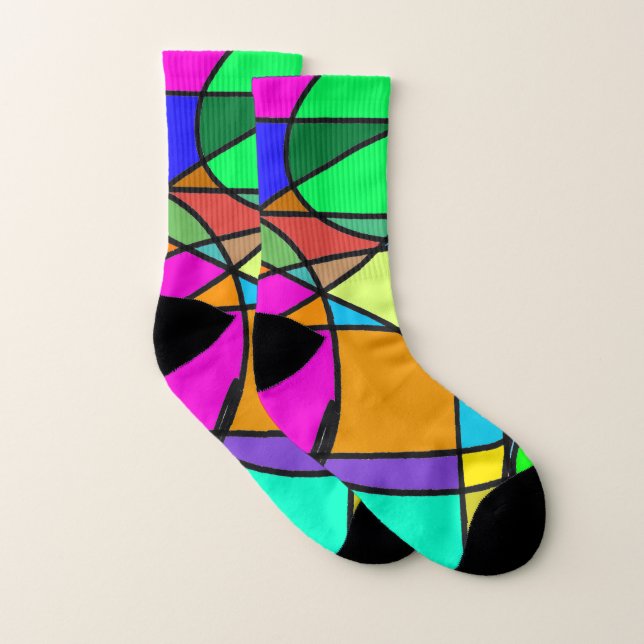 TAKUROMAN "Magic of Numbers" Socks (Pair)