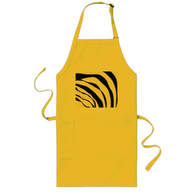 TAKUROMAN「SHIMAUMA」 LONG APRON (Front)