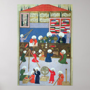 Takyuddin and other astronomers poster