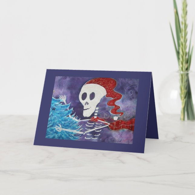 Talaca Santa Holiday Card (Front)