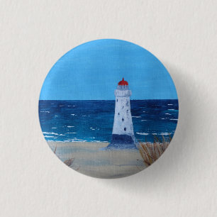Talacre Lighthouse 3 Cm Round Badge