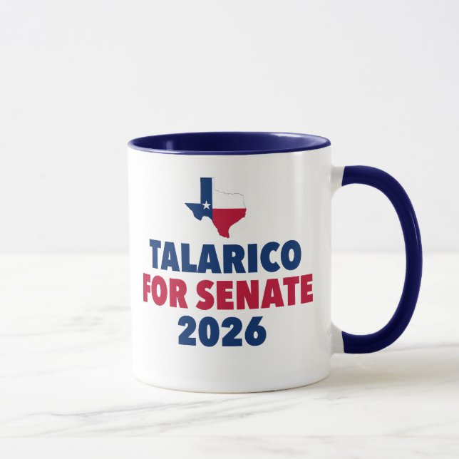 Talarico for Senate 2026 Election Texas Mug (Right)