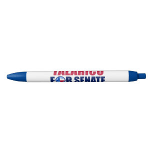 Talarico for Senate Texas 2026 Election Blue Black Ink Pen