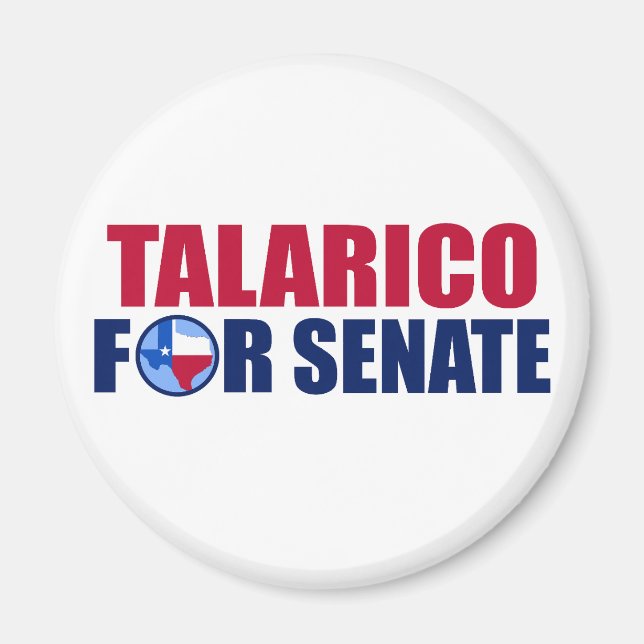 Talarico for Senate Texas 2026 Election Magnet (Front)