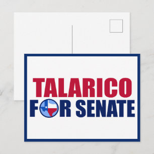 Talarico for Senate Texas 2026 Election Postcard