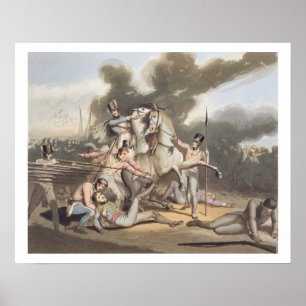 Talavera, 28th July 1809, from 'The Victories of t Poster