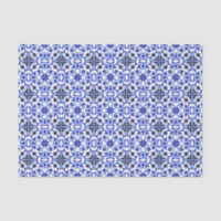 Talavera azulejo maiolica vintage blue tiles