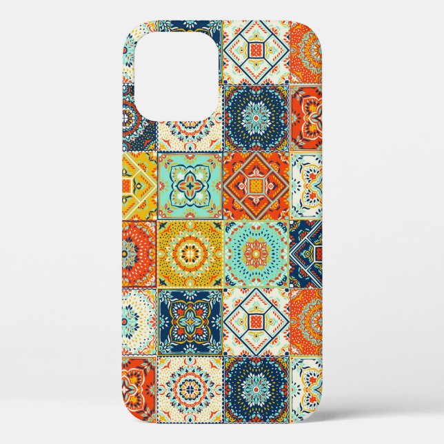Talavera, Azulejos, Turkish mosaic wallpaper. Case-Mate iPhone Case (Back)