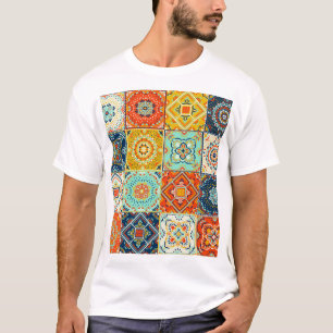Talavera, Azulejos, Turkish mosaic wallpaper. T-Shirt