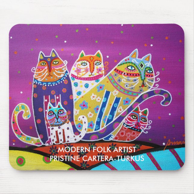 TALAVERA CATS MOUSE PAD (Front)