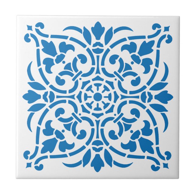 Talavera Ceramic Tile - 1 (Front)