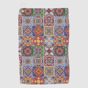 Talavera Design-1 Golf Towel