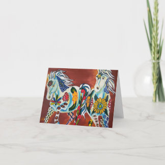 Talavera Horses Notecard