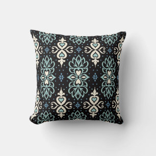 Talavera pattern. Azulejos portugal. Turkish ornam Cushion