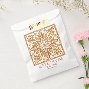 Talavera terracotta vintage Mexican wedding favour Favour Bags