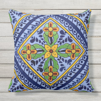 Talavera Tile Cushion