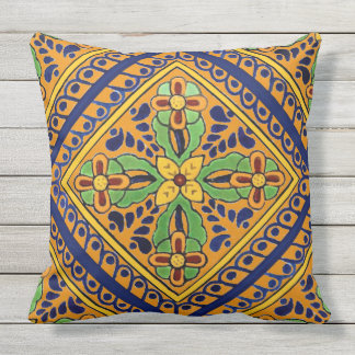 Talavera Tile Cushion