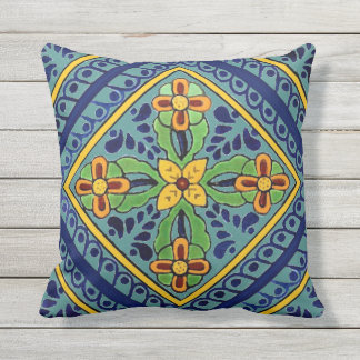 Talavera Tile Cushion